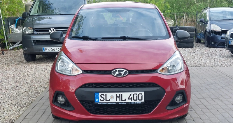 Hyundai i10 cena 28999 przebieg: 128000, rok produkcji 2016 z Augustów małe 154